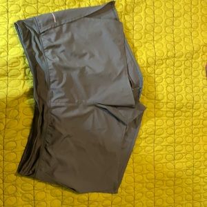 Gray work out shorts